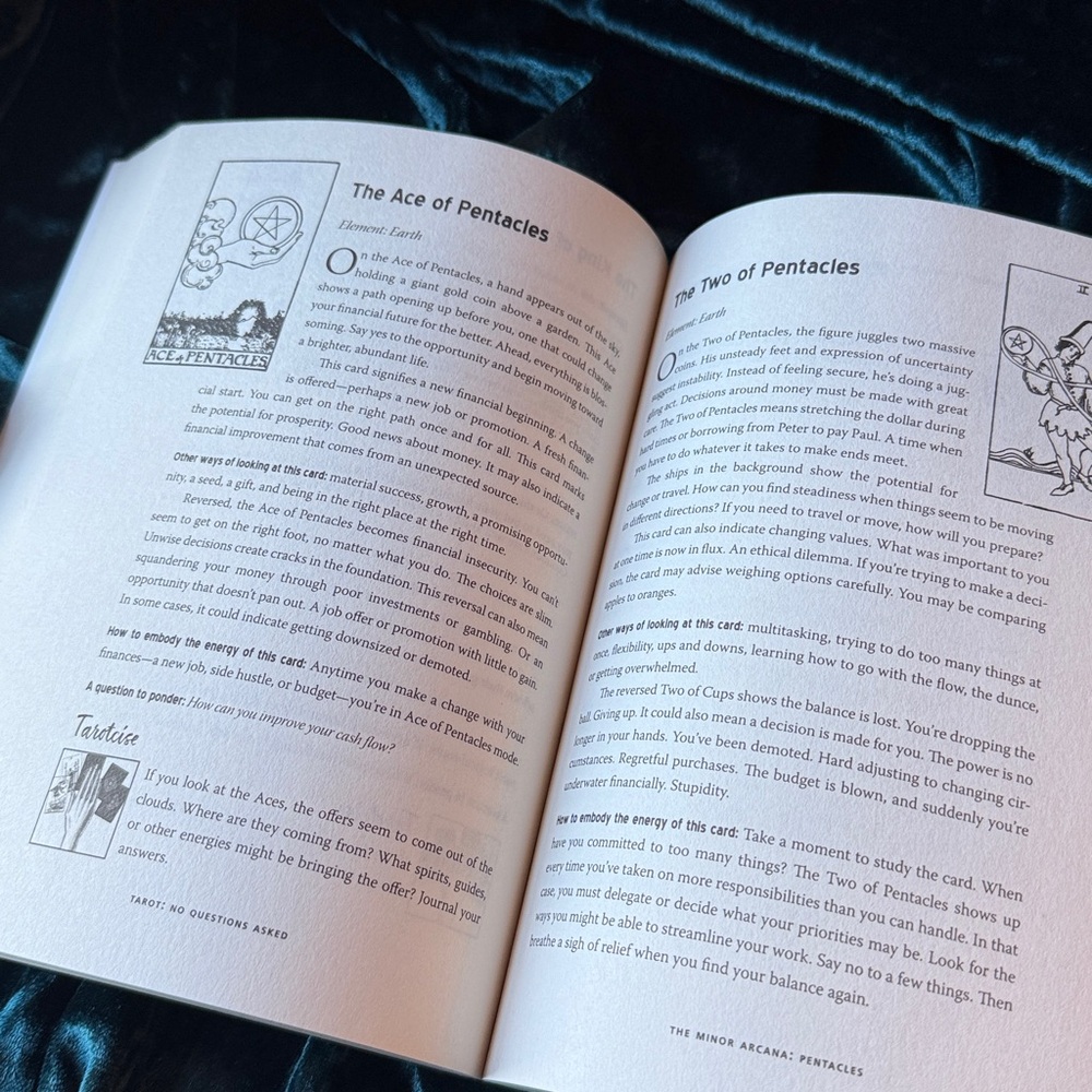 Tarot: No Questions Asked Book Mastering the Art of Intuitive Read Theresa Reed - Picture 8 of 14